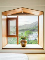 Finestres de fusta revestides d'alumini-residencials personalitzades